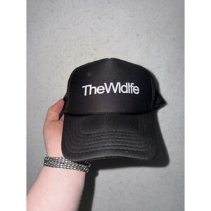 The Wldlfe Hat Mesh Trucker Black Band Tour Merch SOLD OUT RARE